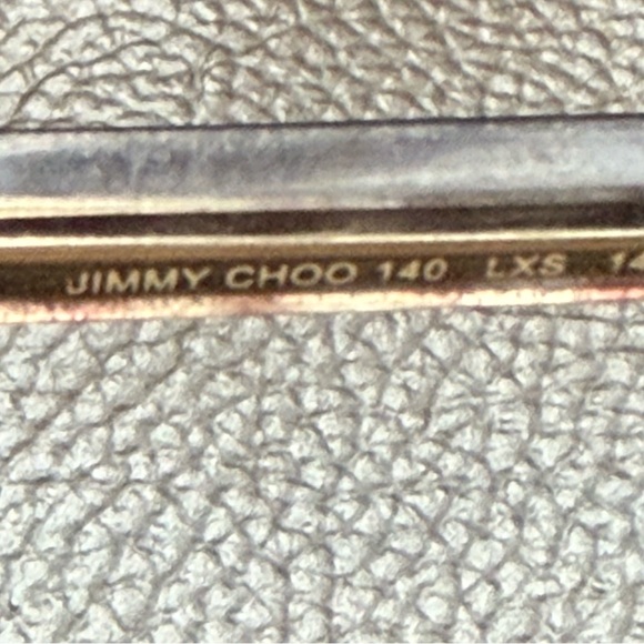 Jimmy Choo Gold and Brown Eyewear prescription - Picture 4 of 4
